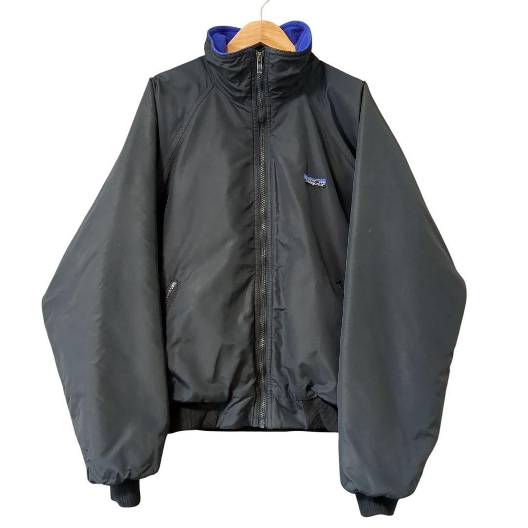 80s USA製 Patagonia シェルドシンチラ ブラック Mサイズ