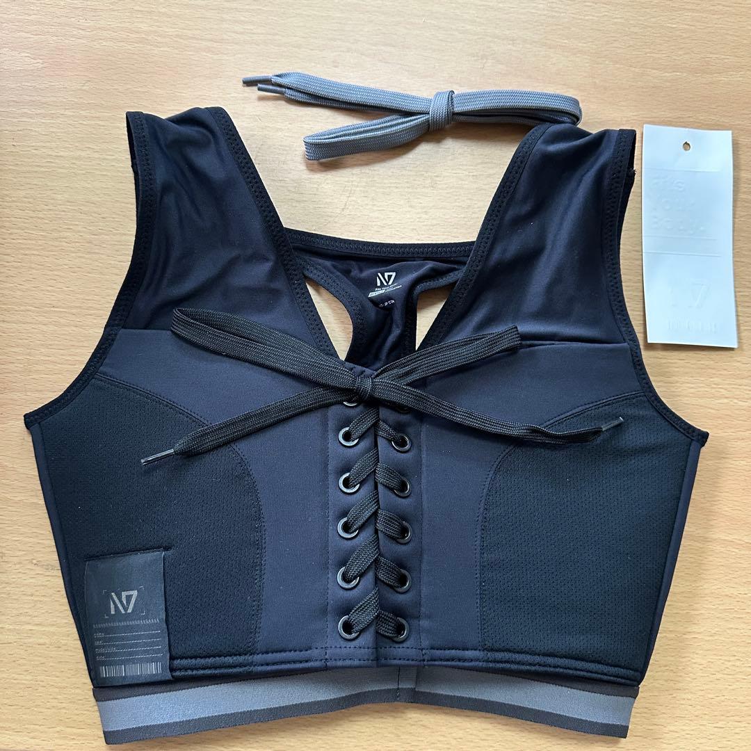 ひなちゃんねる　N7 スポーツブラ ブラック