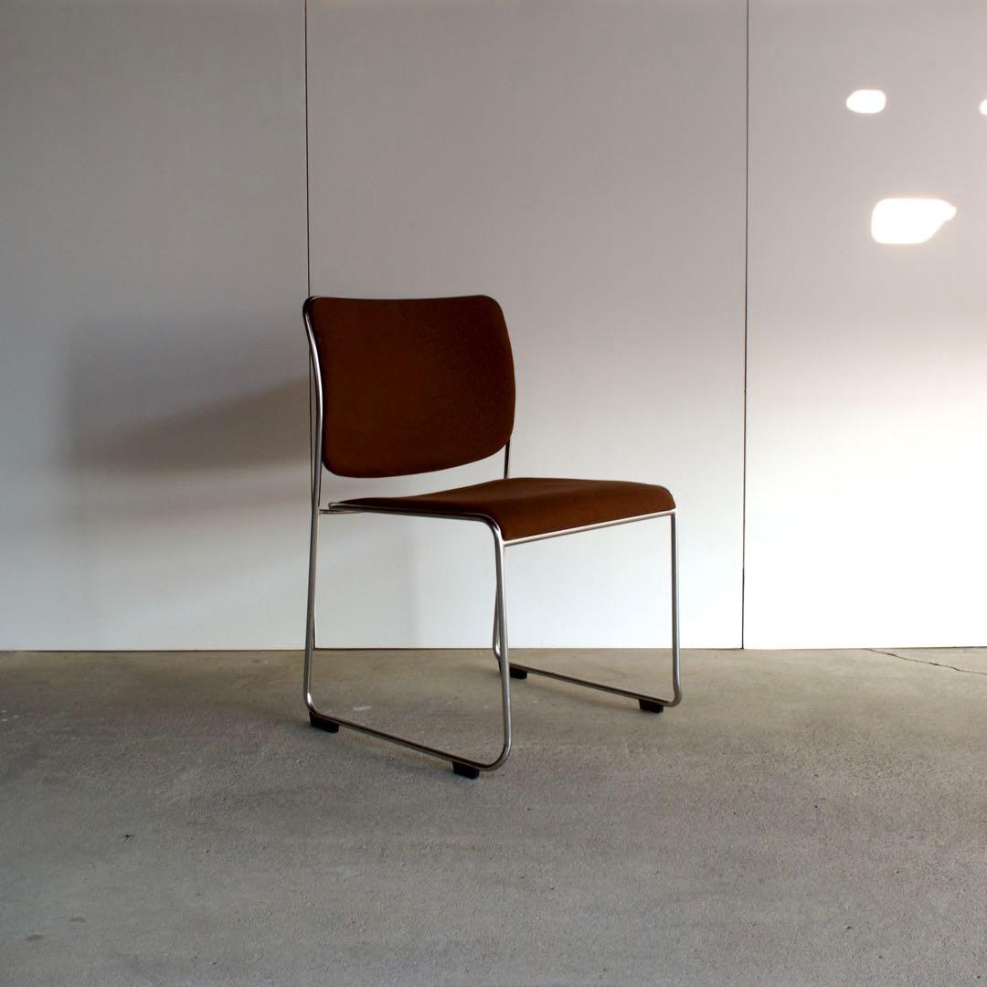 イトーキ　スタッキングチェア　ビンテージ　ミッドセンチュリー　レトロ