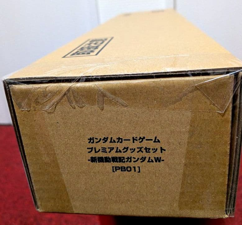 【新品未開封】ガンダムカードゲーム　プレミアムグッズセット　ガンダムW　PB01