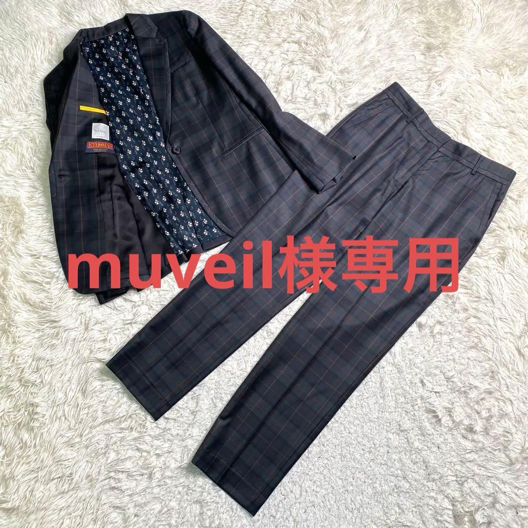 美品✨Paul smith 現行 スーツ セットアップ 花柄 ETHOMAS