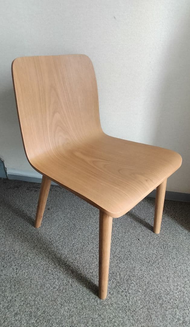 ナチュラルウッド シンプルデザイン 椅子 展示品(JTH06②) dinos（ディノス） ≪1脚≫No.18 曲げ木ダイニングチェア（ベーシック