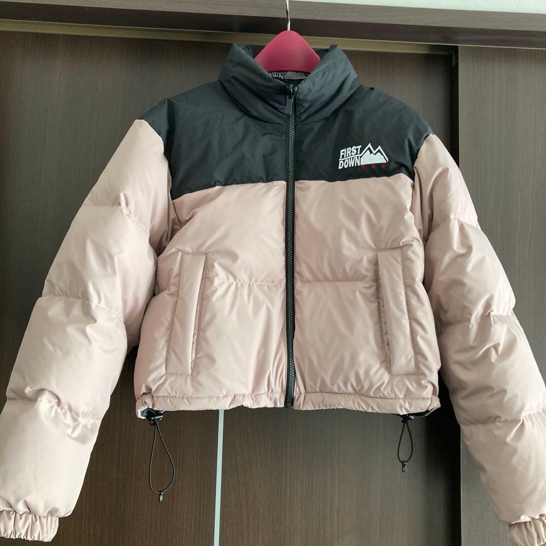 清野奈々着用！FIRST DOWNショートバブルダウンジャケット　マイクロフト