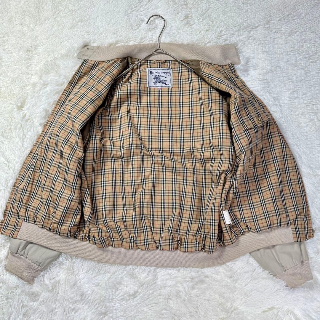 90S】バーバリー ハリントンジャケット スイングトップ G9 ノヴァ