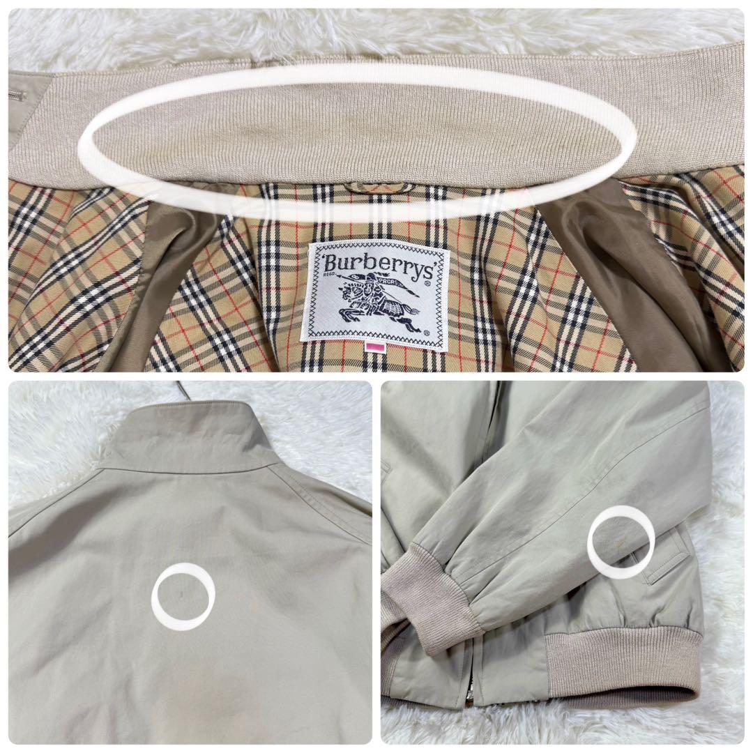90S】バーバリー ハリントンジャケット スイングトップ G9 ノヴァ