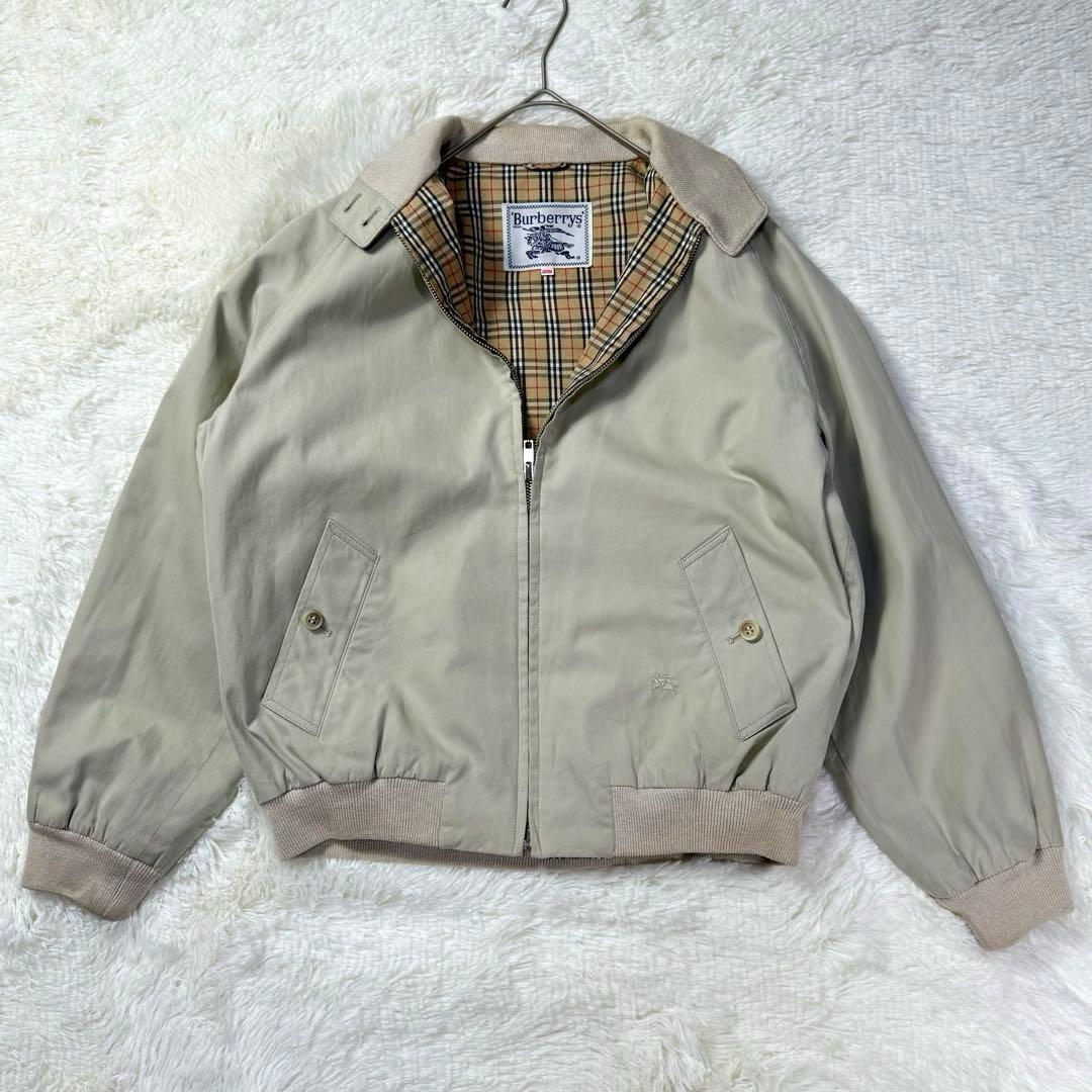 90S】バーバリー ハリントンジャケット スイングトップ G9 ノヴァ