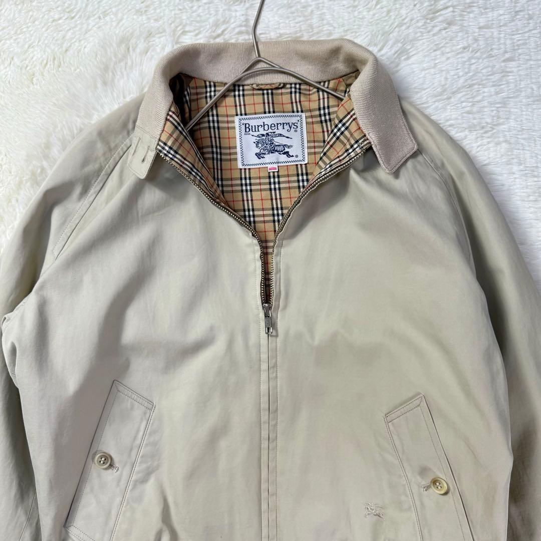 90S】バーバリー ハリントンジャケット スイングトップ G9 ノヴァ