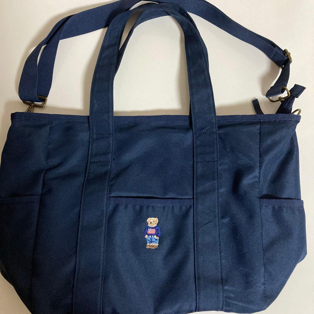 《未使用》 ポロラルフローレン polo ベアトート＆チェンジングパッドセット