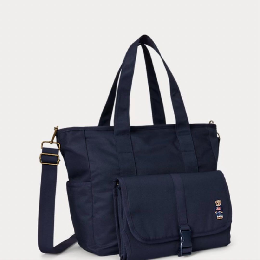 《未使用》 ポロラルフローレン polo ベアトート＆チェンジングパッドセット