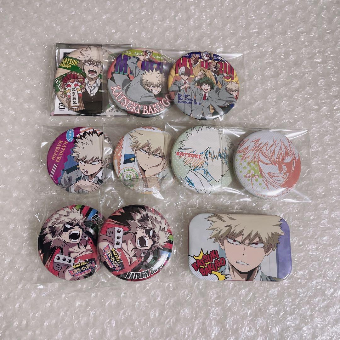 爆豪勝己 缶バッジ まとめ売り セット - メルカリ