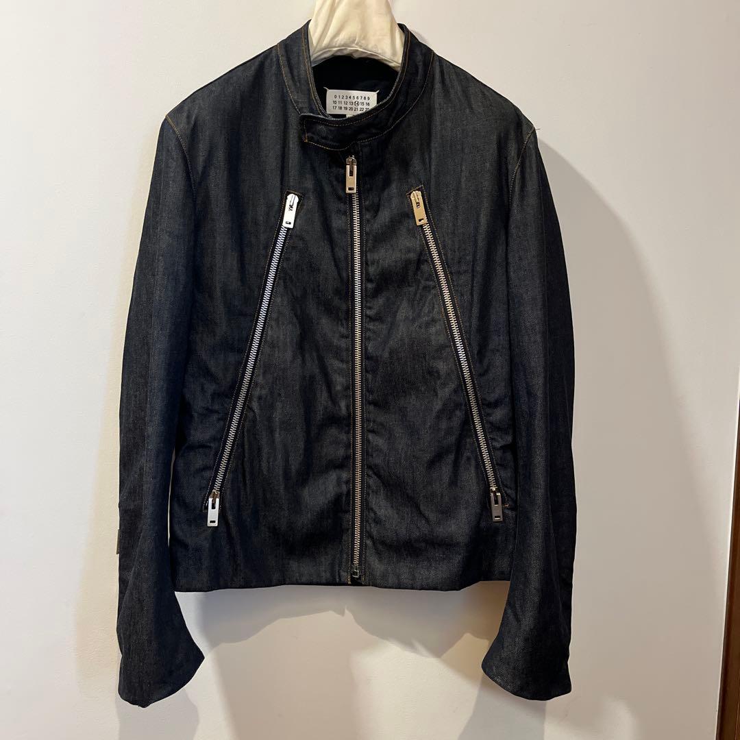 日本限定100着 希少50 マルタンマルジェラ15AW デニム ハの字ライダース