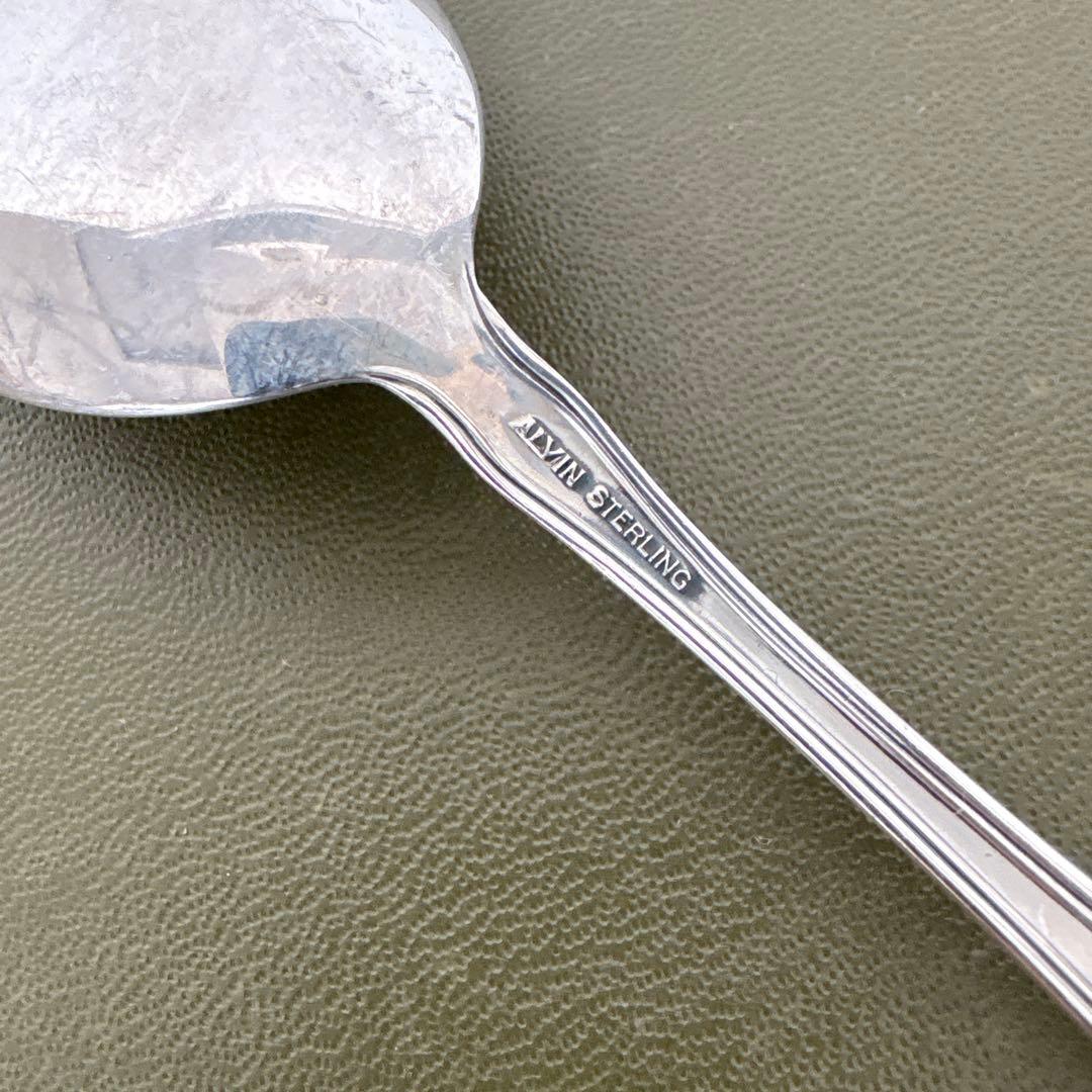 ビンテージ ALVIN STERLINGスプーン Chateau Rose 純銀 - メルカリ
