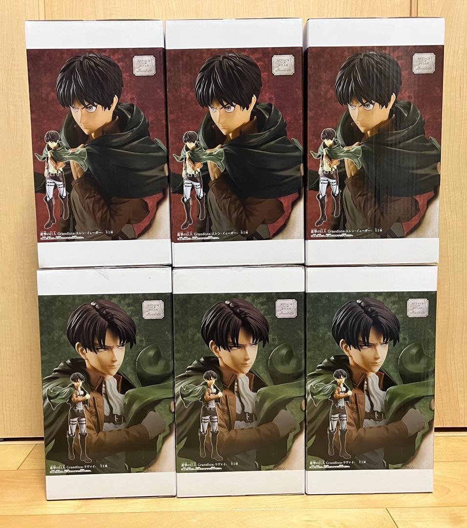 進撃の巨人 Grandista 6点 まとめ売り - メルカリ