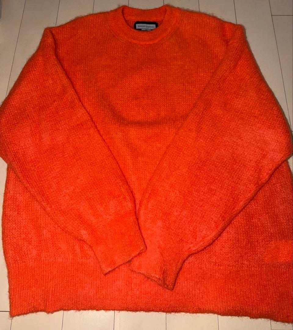 MAISON SPECIAL IGEA SUPER KIDヘアリーモヘヤニット