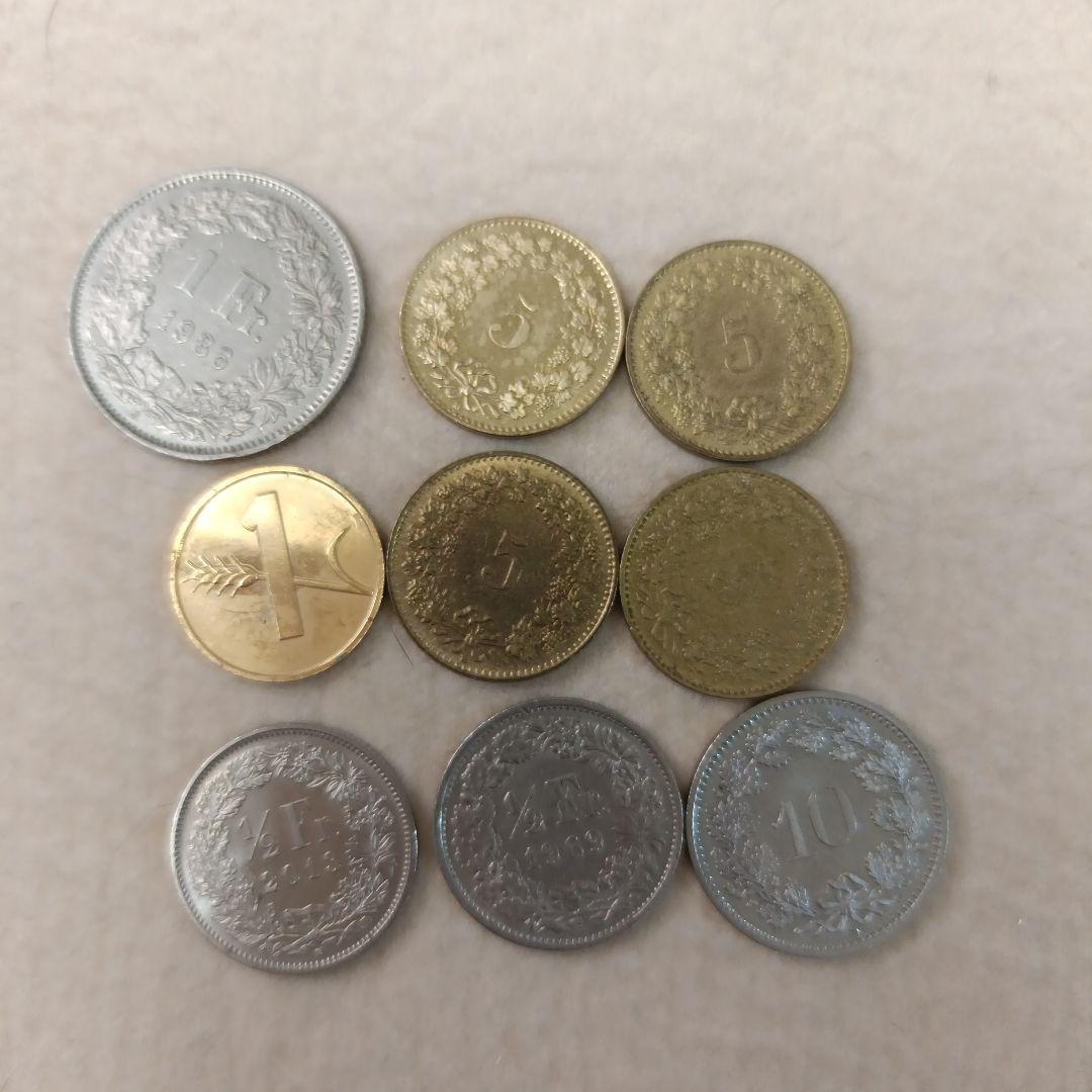 スイス 旧貨幣 セット 1, 5, 10 コイン - メルカリ
