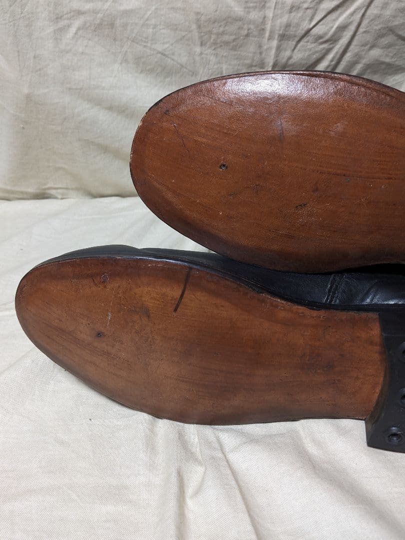 本革半長靴 ブーツ 日本海軍 第三種軍装タイプ 白バイ コスプレ 本皮