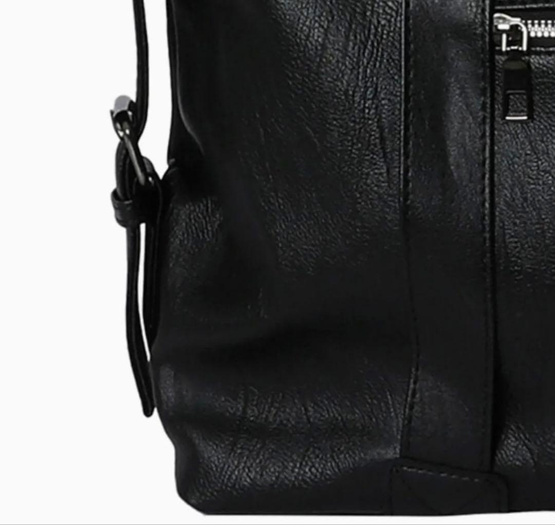 韓国 MUCENT ムセント プライムリンクルレザートートバッグ - メルカリ