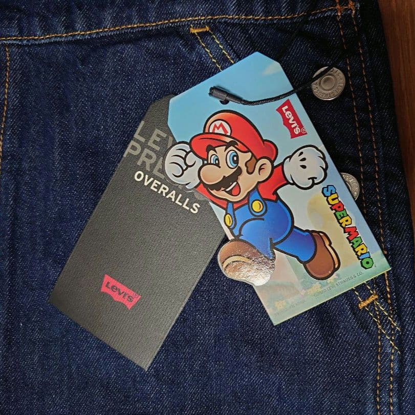 Levi's リーバイス スーパーマリオコラボ オーバーオール新品未使用品