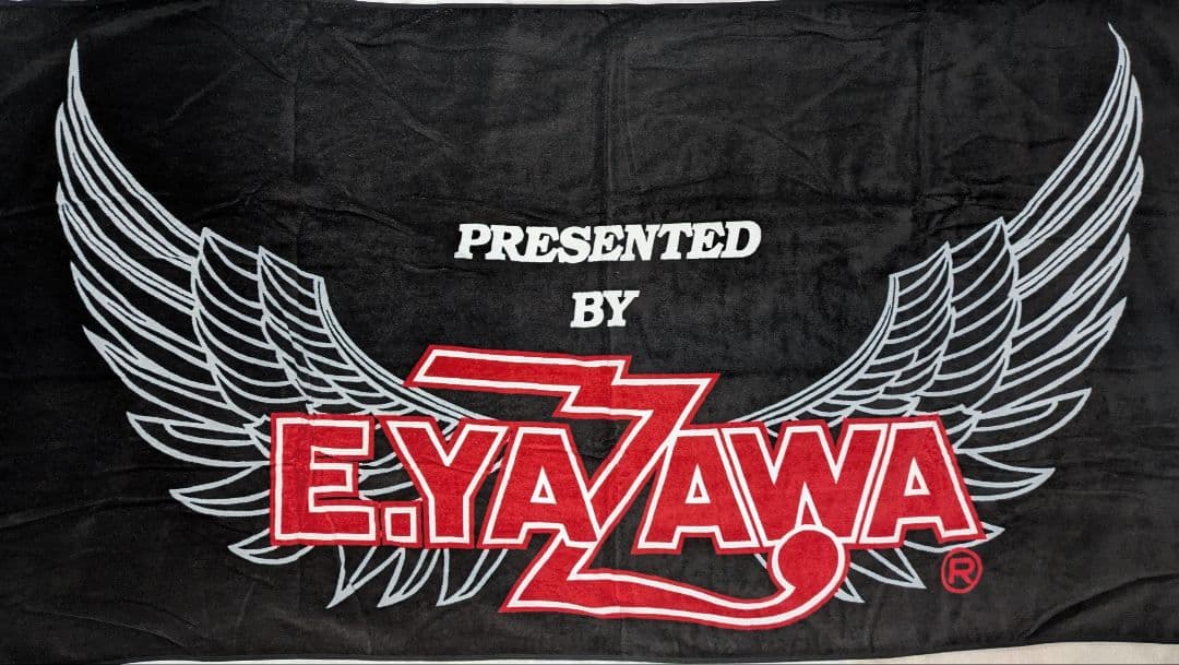 矢沢永吉スペシャルビーチタオル　YAZAWA　SBT　(ロゴ)ツバサ