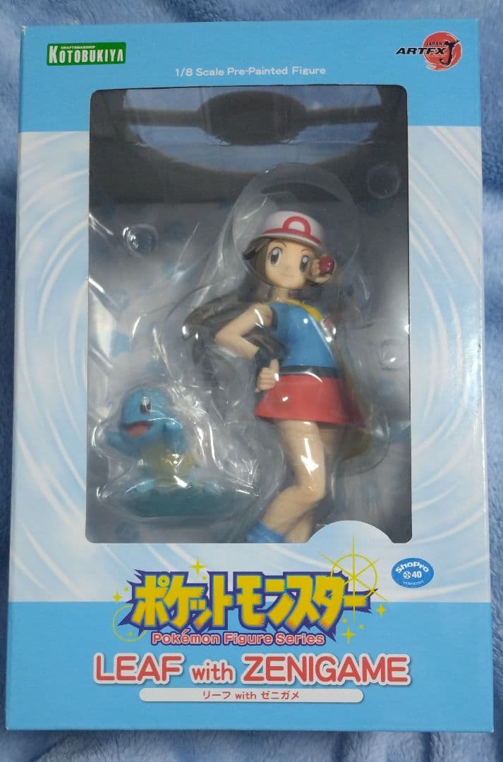ポケモン リーフ　ゼニガメ　フィギュア