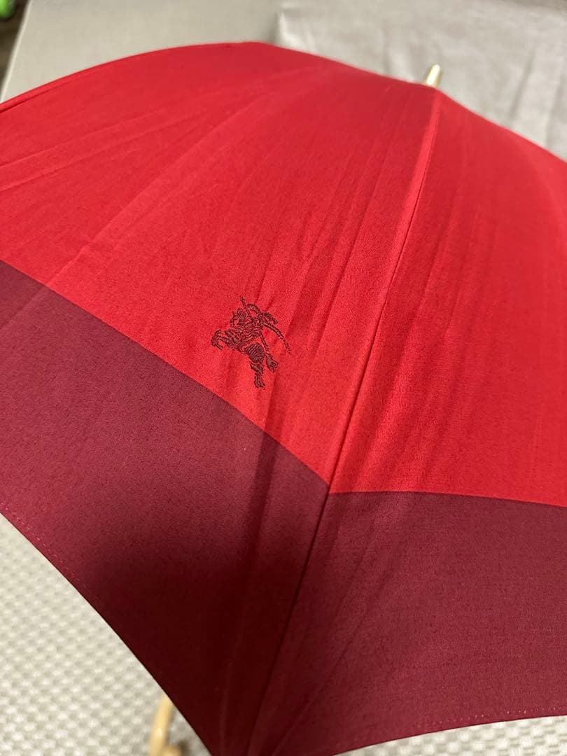 Burberry(バーバリー)】長傘/ホースロゴ/晴雨兼用傘 - メルカリ