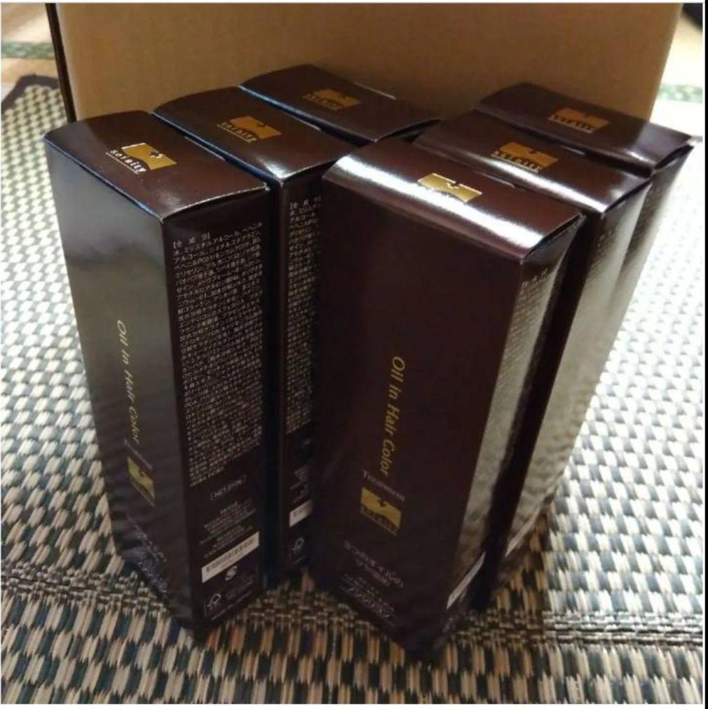 ソワニティー ヘアカラー　トリートメント ダークブラウン 6個セット