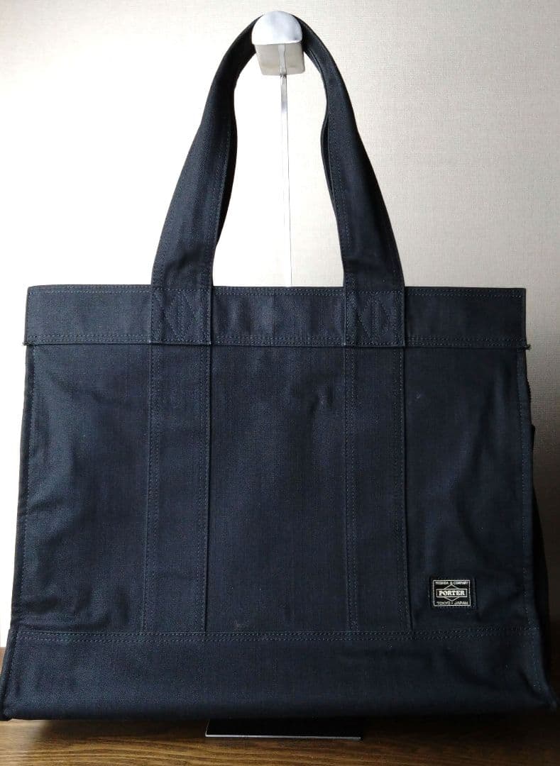 希少 【ポーター】 トートバッグ SUNNY サニー ブラック　大容量　肩掛け