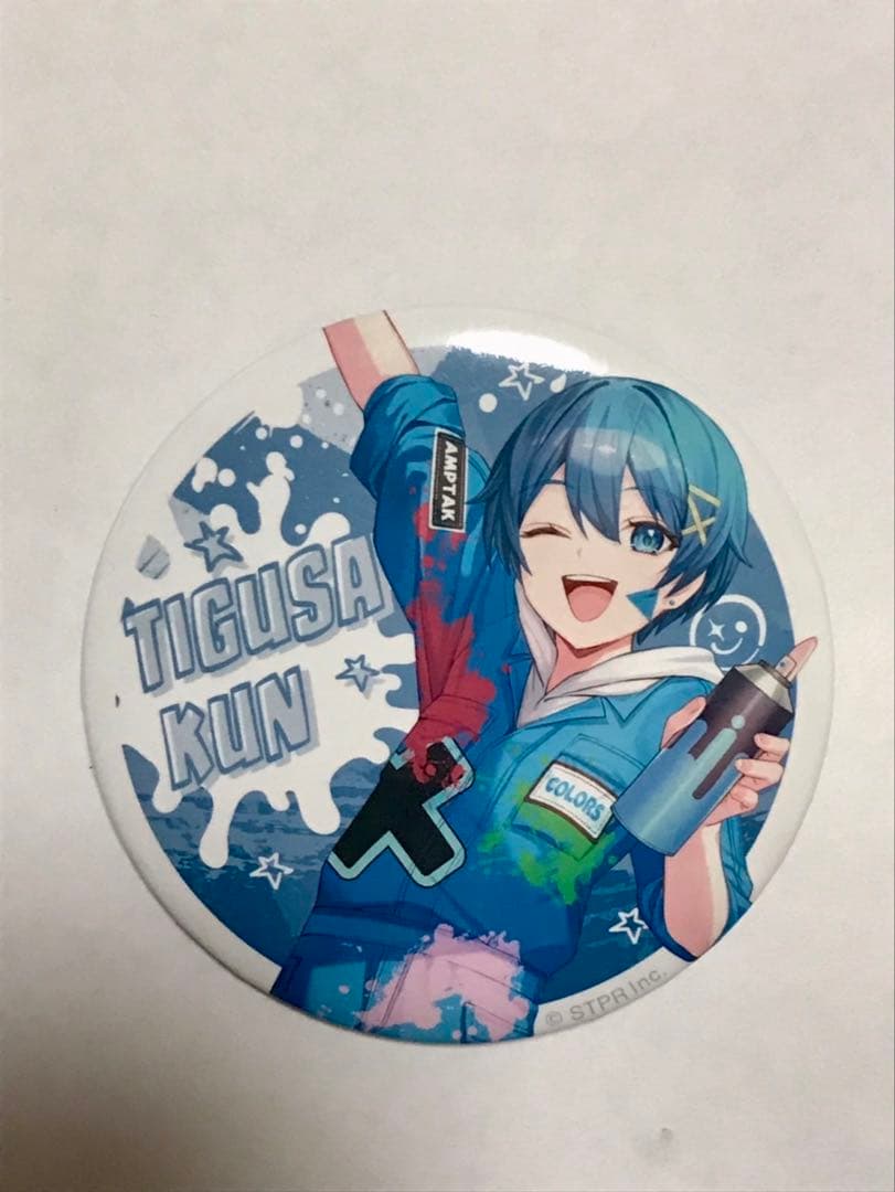 AMPTAKxCOLORS ちぐさくん 缶バッジ - メルカリ