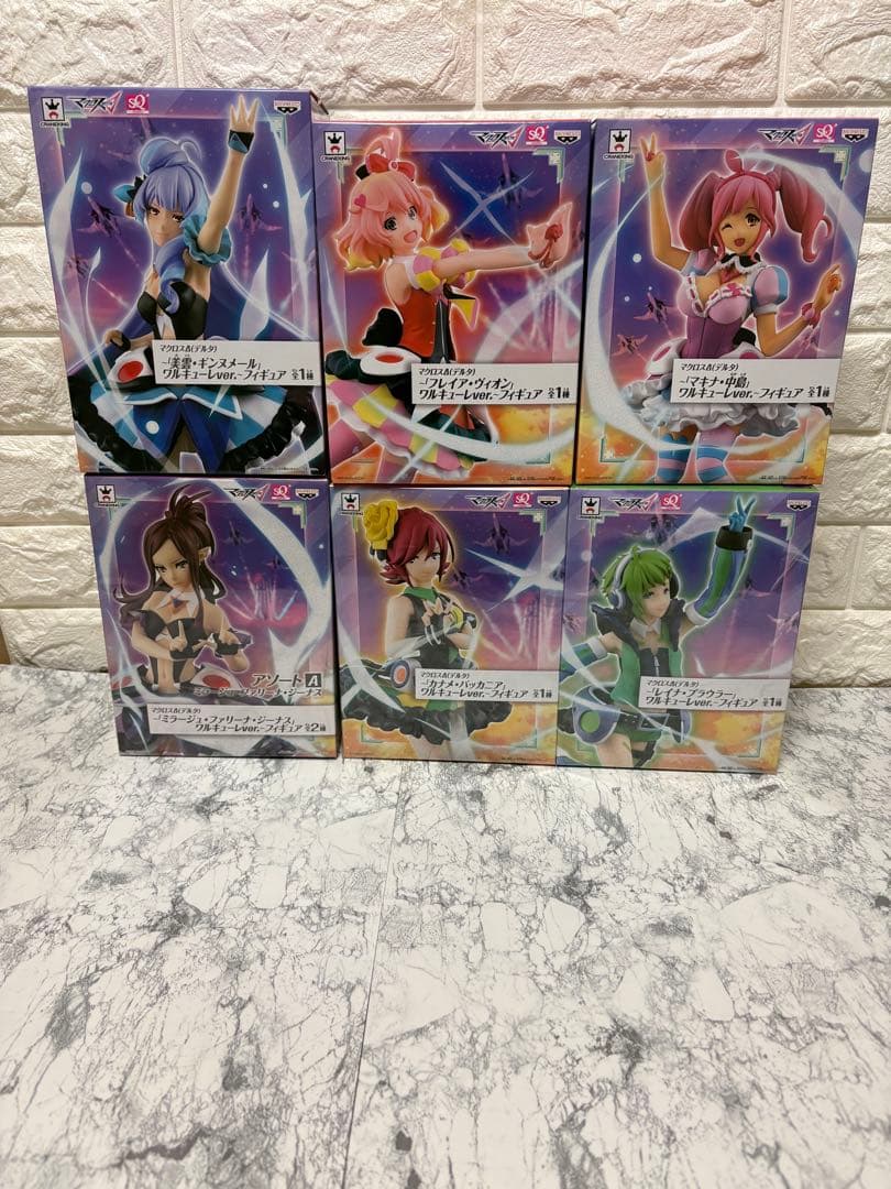 マクロスΔ（デルタ）ワルキューレフィギュア 全6種コンプリートセット