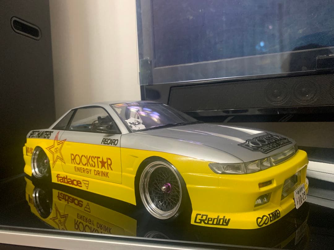 ヨコモ　S13シルビア 1／10ボディ カスタムカラー