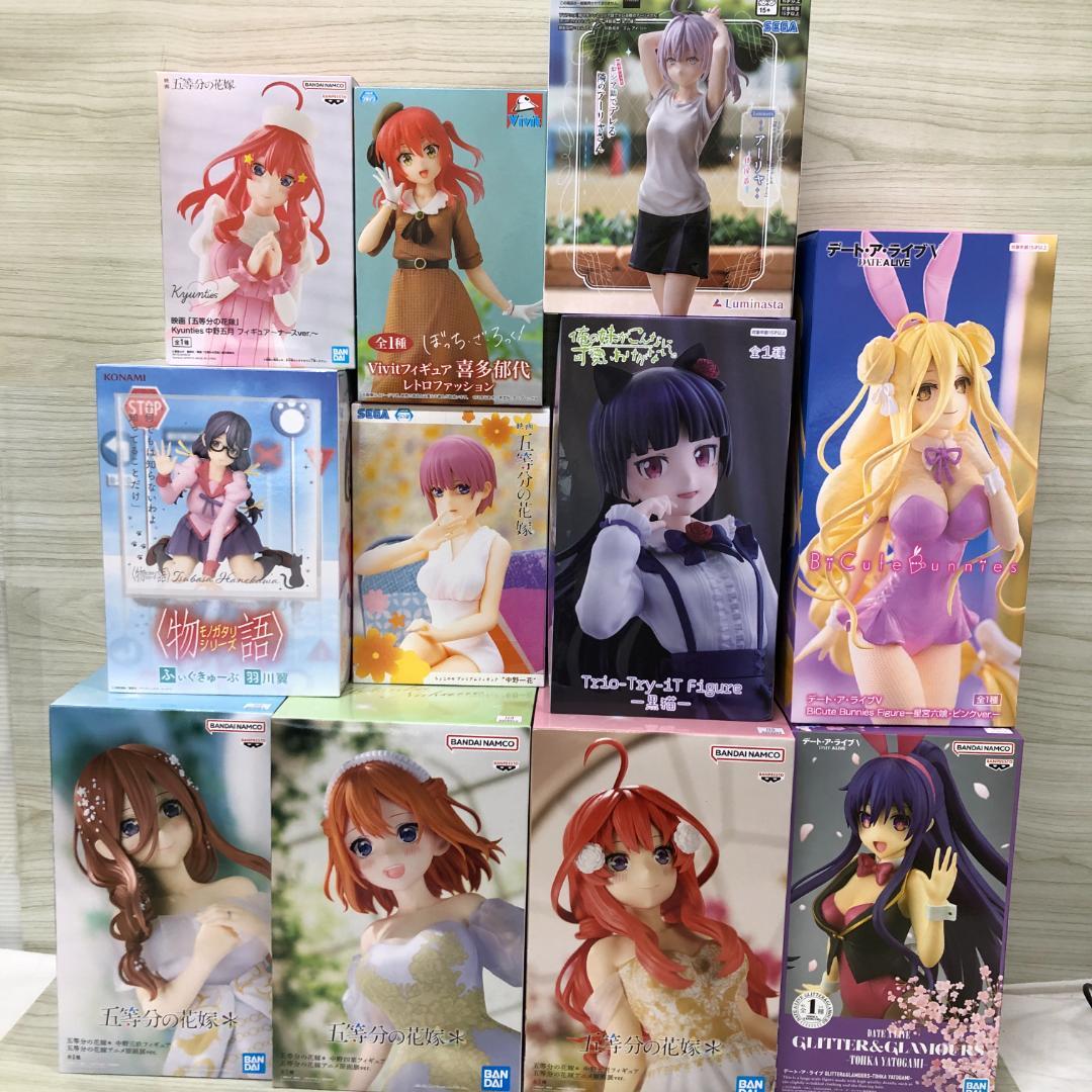 美少女フィギュア 未開封 まとめ五等分の花嫁 ロシデレ ぼっちざろっく など