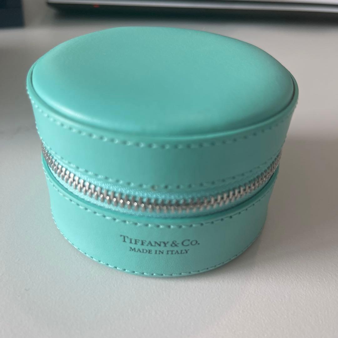 断捨離さんへ⭐︎Tiffany & Co. アクセサリーケース 円形　箱あり