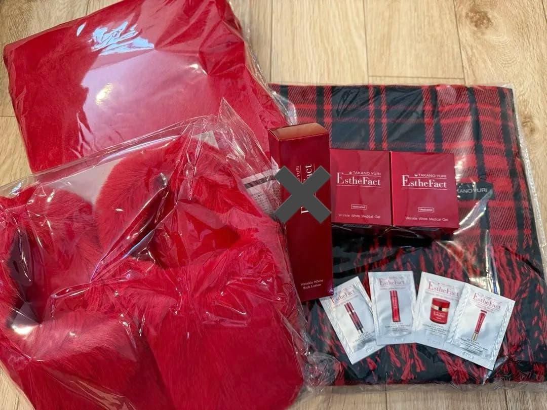 たかの友梨 エステファクト ・スリッパ・ブランケット・ストール