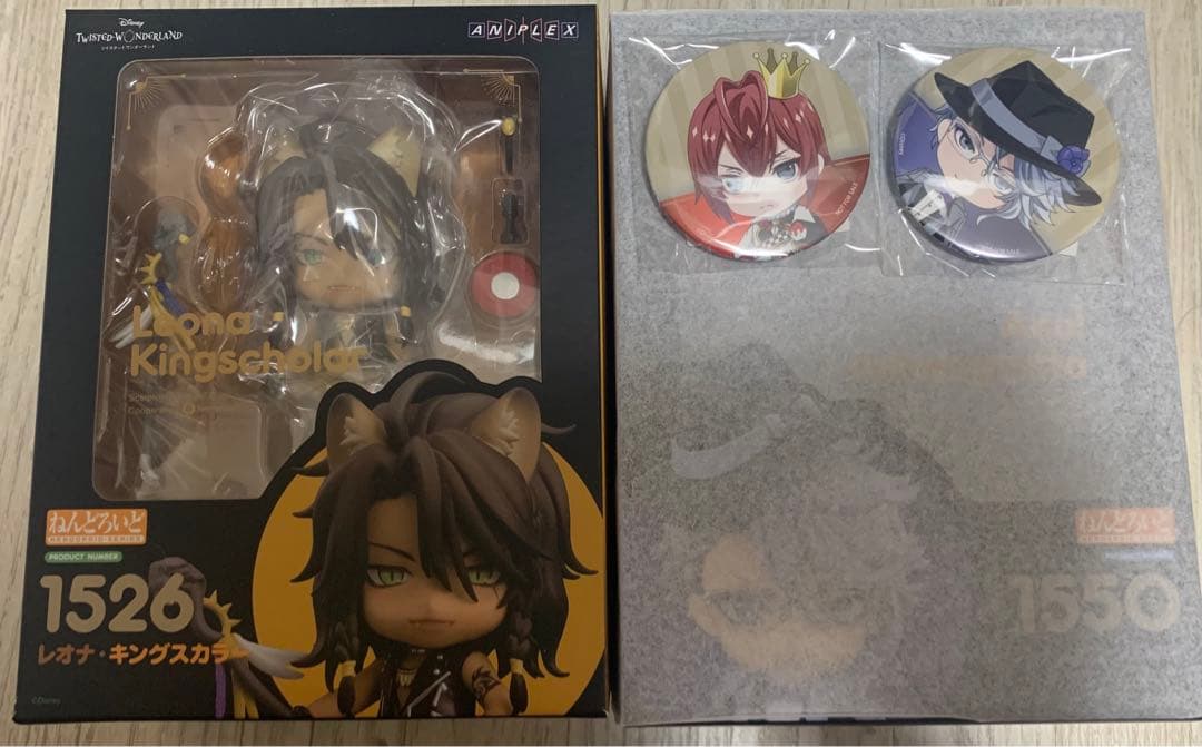 ねんどろいど　レオナ　アズール　ツイステ