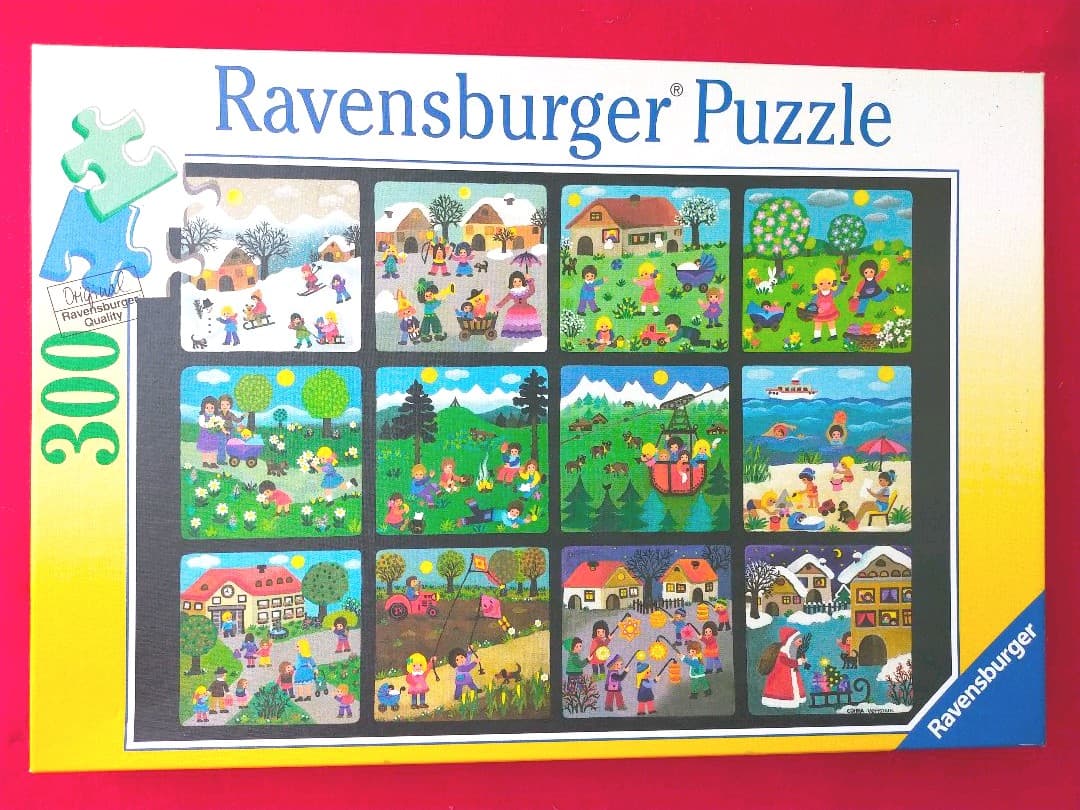 ラベンスバーガー　子どもたちの1年　ドイツ 300　パズル