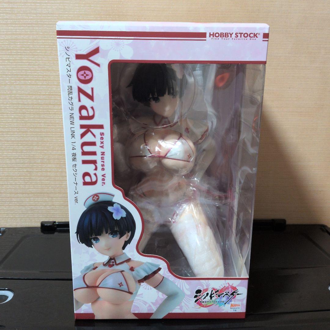 シノビマスター閃乱カグラ　夜桜　セクシーナース　ホビーストック特典付き