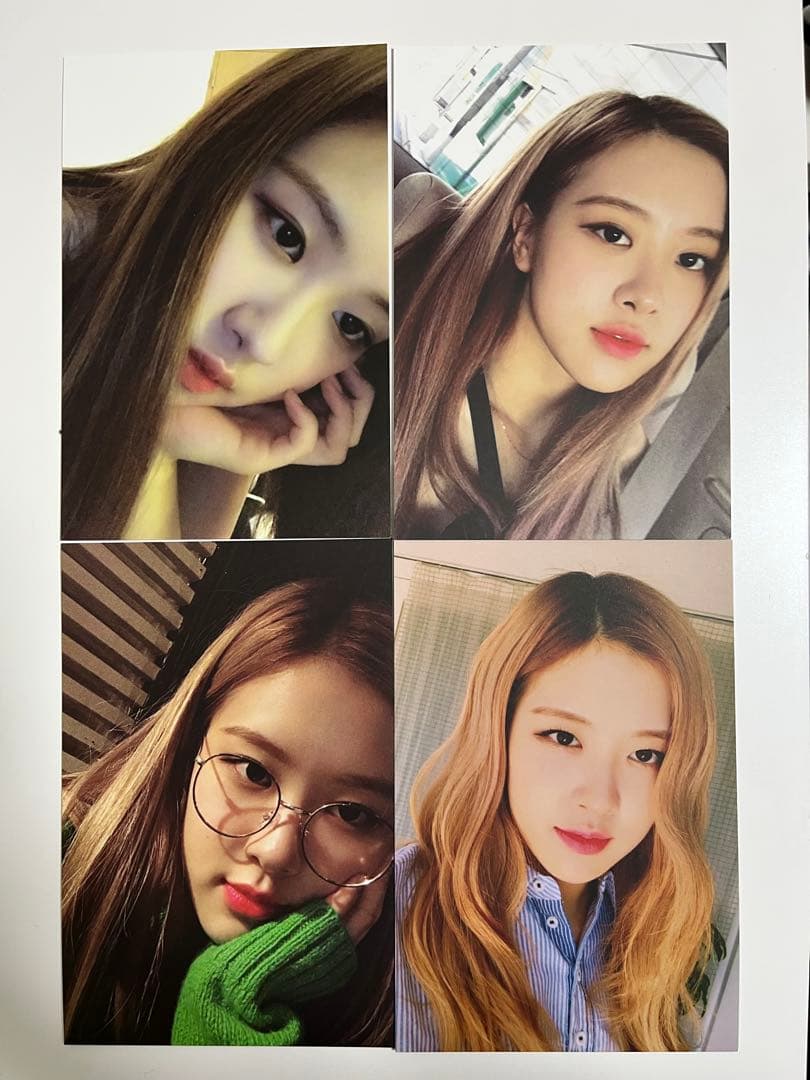 BLACKPINK ROSÉ ロゼ 公式　ポストカード　レア BLACKPINK ロゼROSE ROSIE 楽天ブックス 特典トレカ ロージー - メルカリ