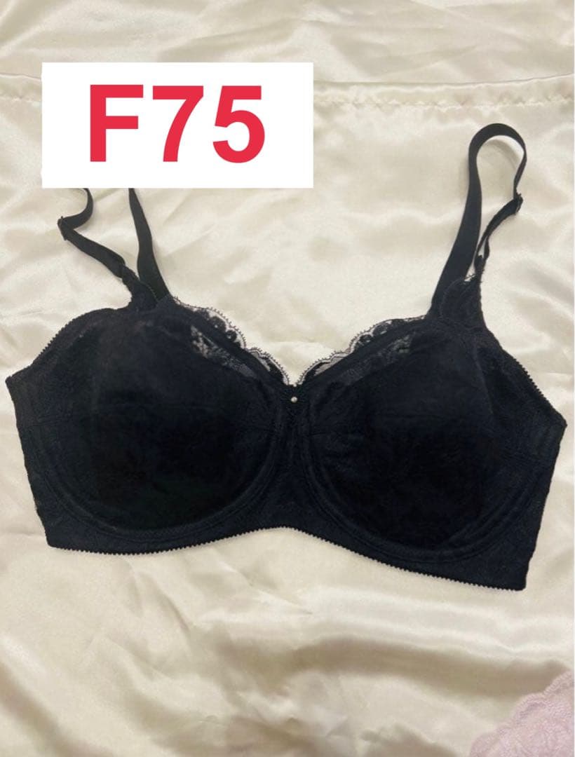 【新品•未使用】F75 シャンデール　ブラジャー　ピエゾメッシュ　ベル