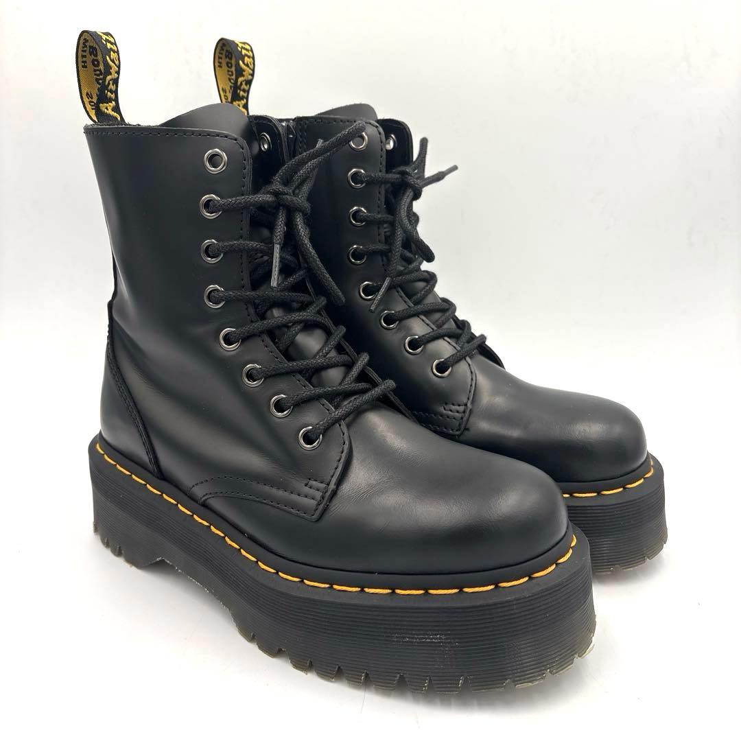 ドクターマーチン JADON 8ホール 厚底ブーツ【23cm】ブラック