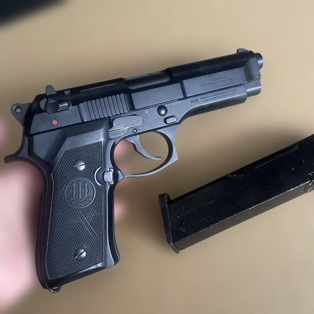 希少 レア マルシン ベレッタ USN9mm M9 ドルフィン ブラックASGK