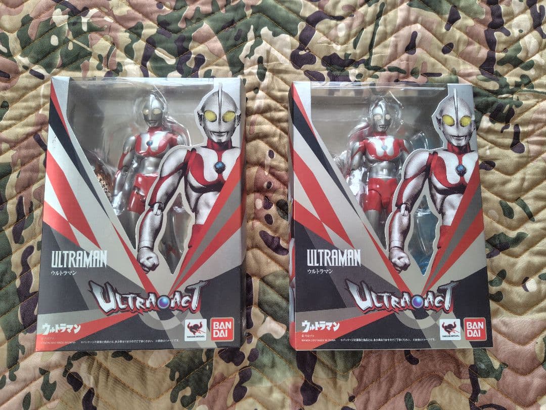 ウルトラマン フィギュア 2体セット バンダイ UAFｳﾙﾄﾗﾏﾝｴﾂｸｽNZｽﾀ-ｽﾞｾﾂﾄ ウルトラアクションフィギュア