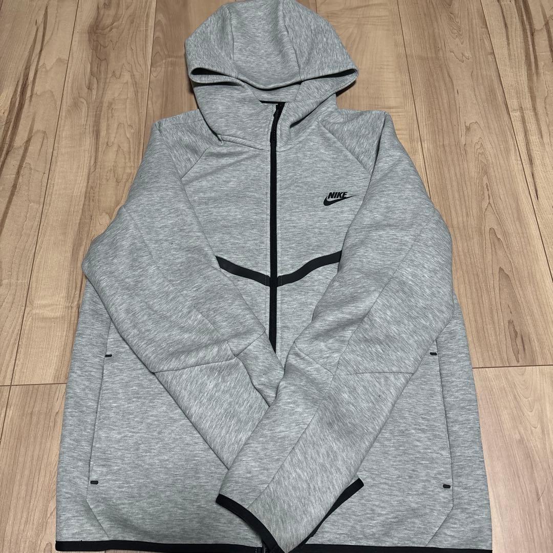 テックフリース　セットアップ上下　色グレー