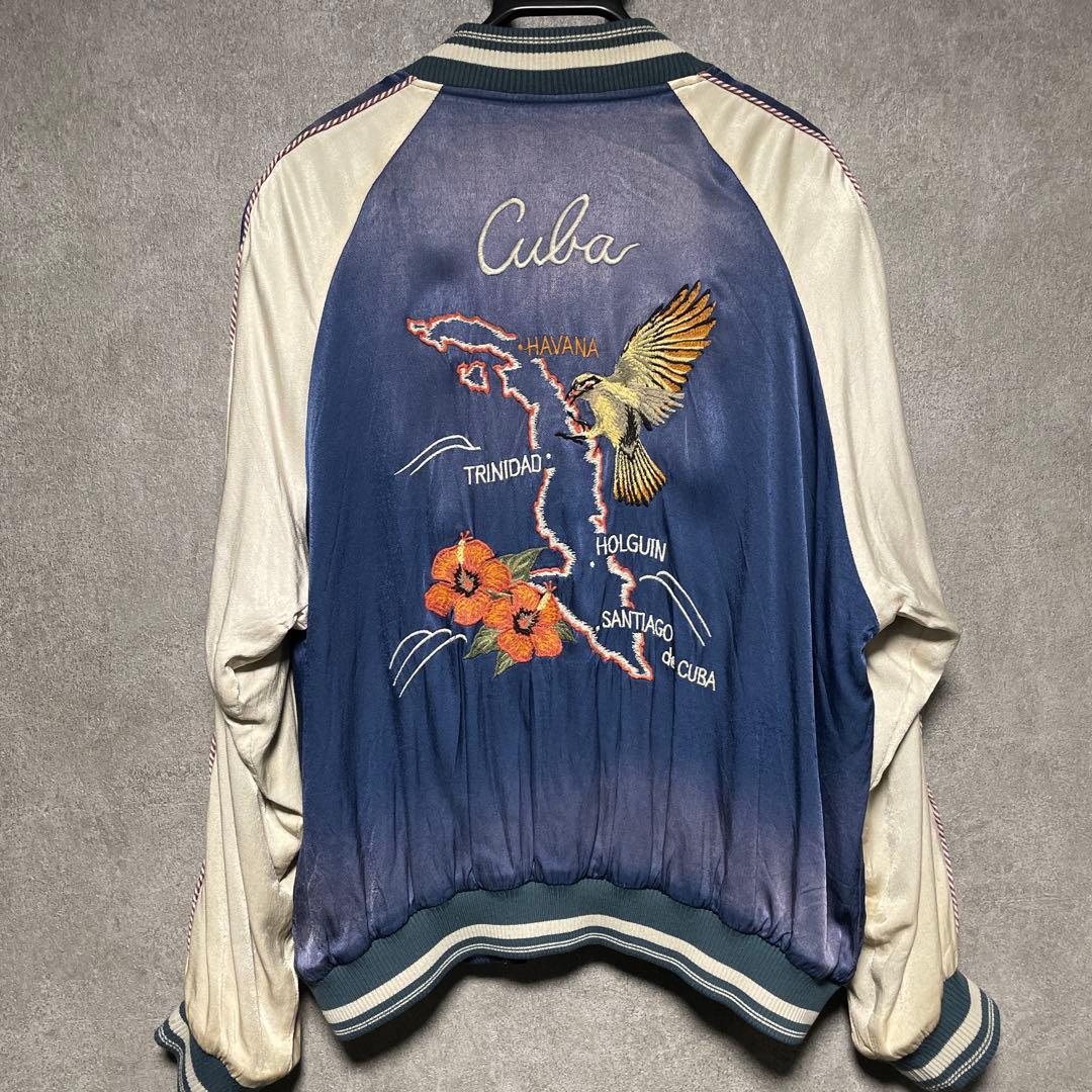 goa スカジャン 刺繍ジャケット ハワイ キューバ パナマ アラスカ