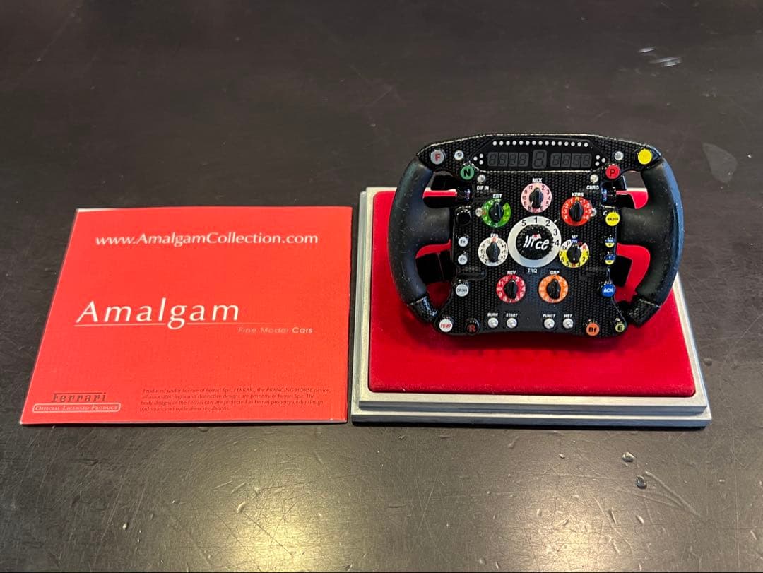 F1Amalgam Ferrari F10 steering 1:4モデル - メルカリ