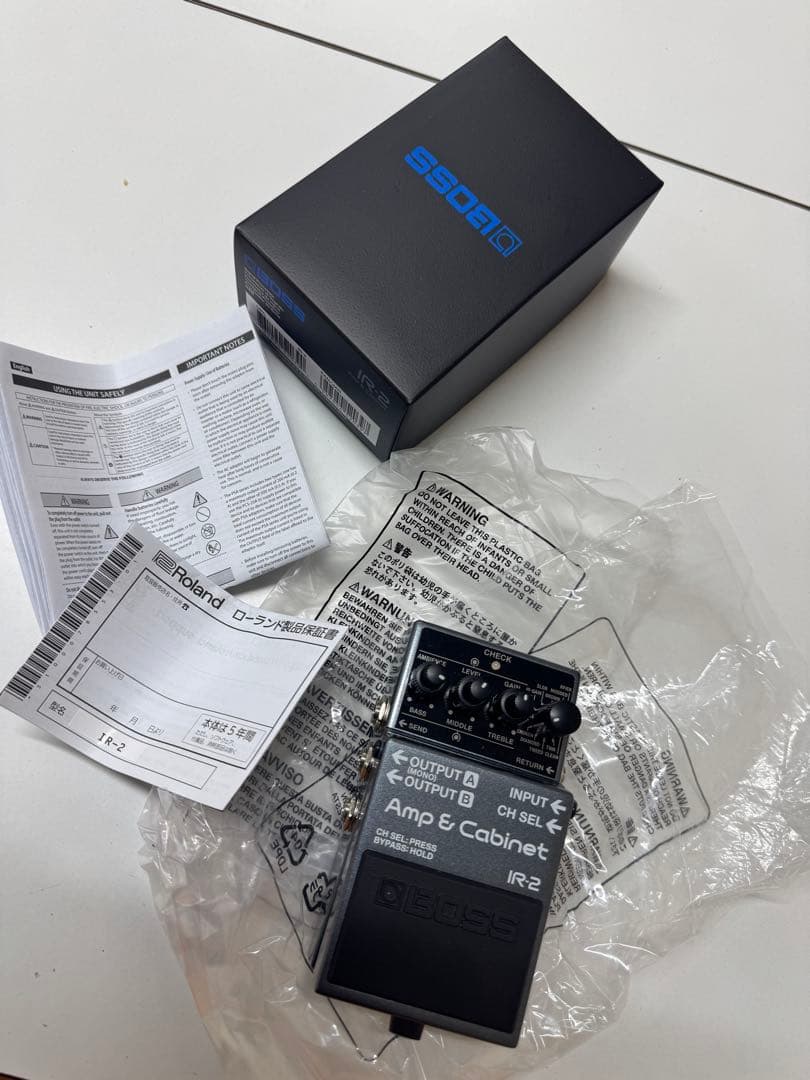 BOSS IR-2 アンプ & キャビネットシミュレーター 実機レビューあり】BOSS IR-2｜あらゆる環境でペダルボードをフル活用