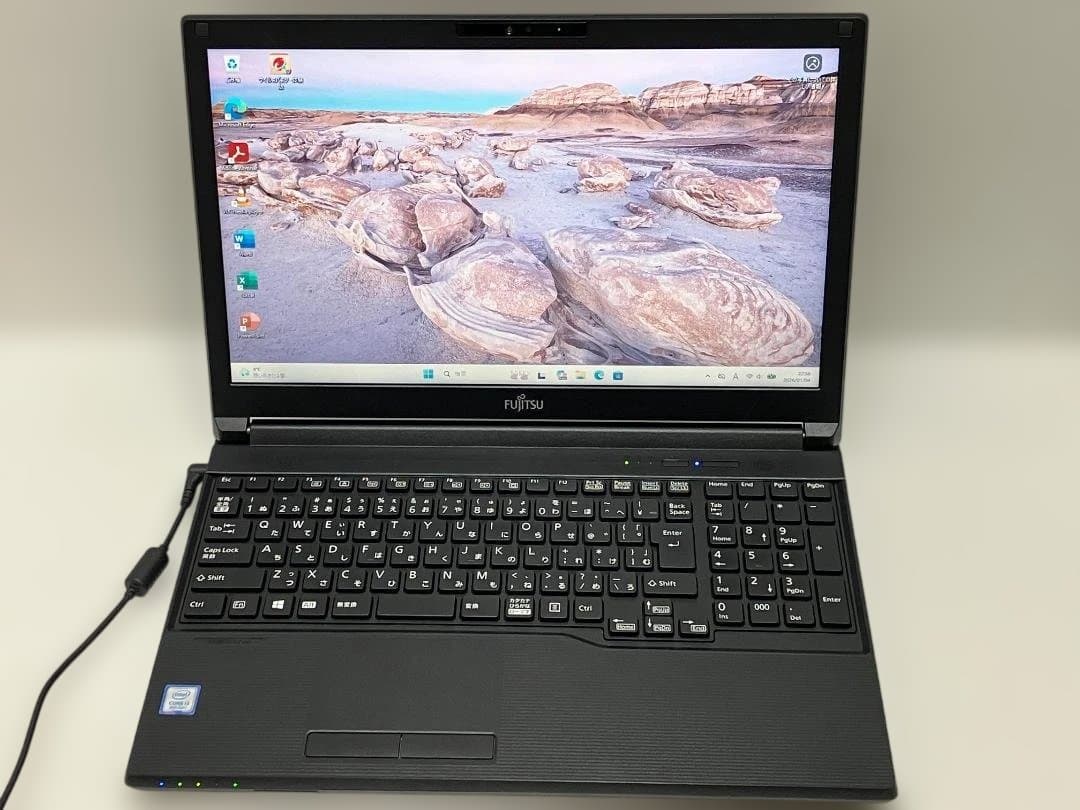 【最終値下げ】富士通ノートPC 8世代i3/8GB/新品SSD/Win11Pro
