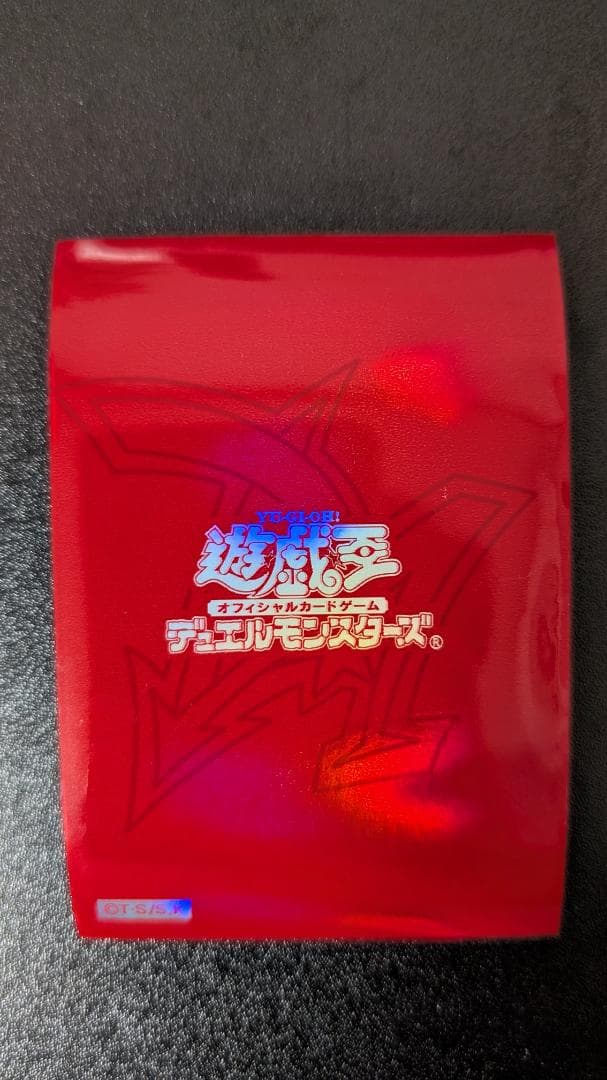 極美品・屋内保管 遊戯王 GX オシリスレッド 初期 スリーブ