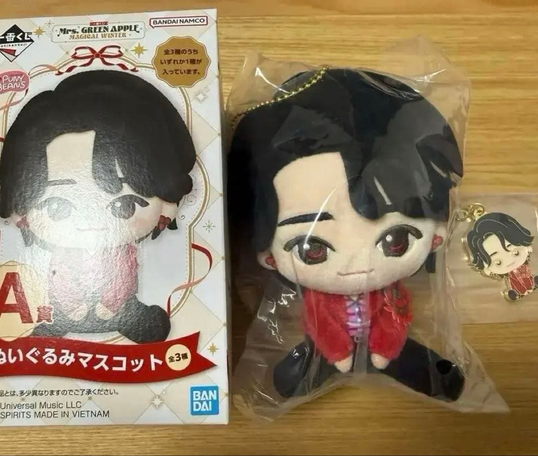 ミセスグリーンアップル　一番くじ　A賞+F賞 F賞：クリアファイル＆ステッカー [画像ギャラリー 7/8] - 音楽ナタリー