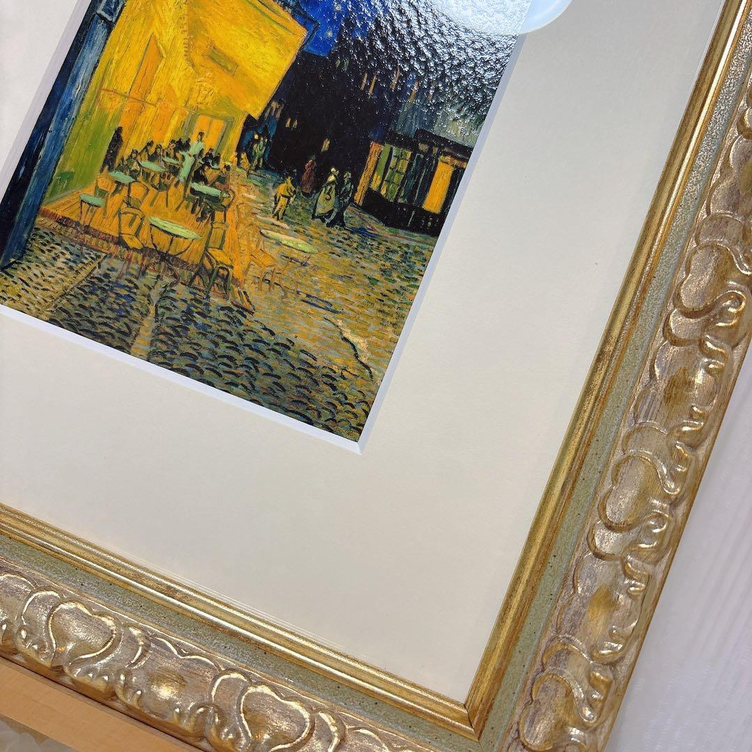 フィンセント・ファン・ゴッホ 『夜のカフェテラス』 シルクスクリーン