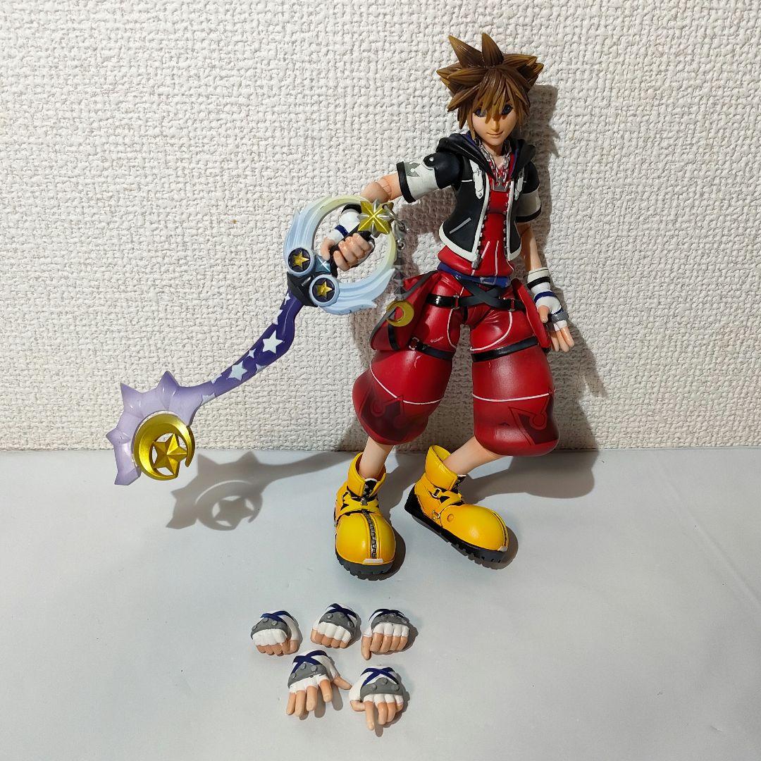 ☆　プレイアーツ改　PLAY ARTS改　キングダムハーツフィギュア　ソラ　☆ 展示】プレイアーツ改 キングダムハーツ3 ソラver.2 リク フィギュア